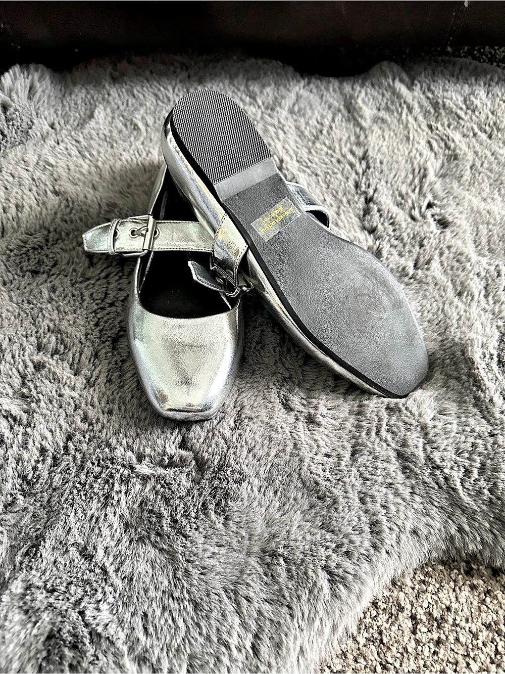 dolce vita Metallic Mary Jane Heels in Silver - Picture 4 of 4
